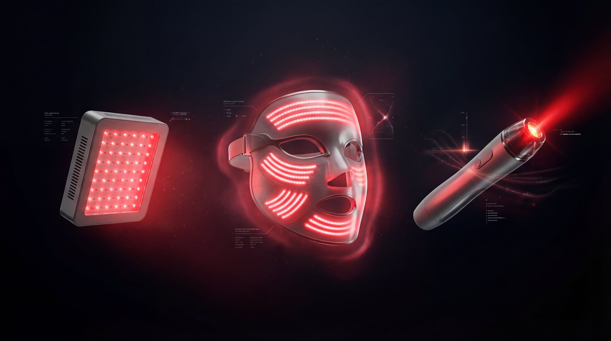 Panels vs. Masks vs. Wands: Which Red Light Device Should You Buy?